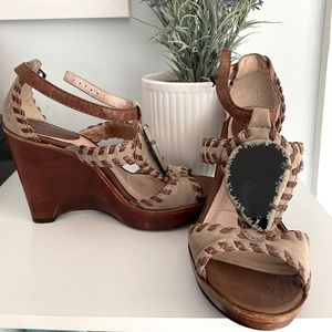 Frye Boho Wedge Sandals